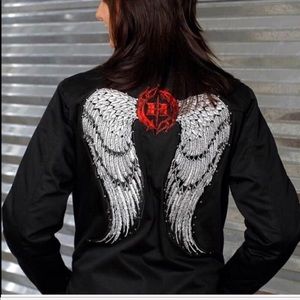 Swarovski Crystals Angel Wings Jacket